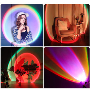 RGB Sunset Light - atmoszféra világítás/LED naplemente kivetítő