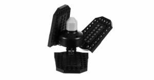 108LED-es háromágú kihajtható növénynevelő lámpa, E27, LED UV fény