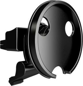 Autós telefontartó mágneses töltőkhöz, K09, fekete