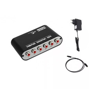 Digitális analóg 5.1 csatornás optikai/analóg audio átalakító TV-hez