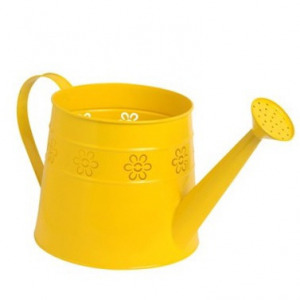 Fém öntöző kanna színes 11.5 cm