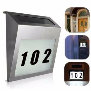 Garden Pleasure Solar LED házszám világítás