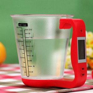Kitchenlife digitális kijelzős mérőpohár