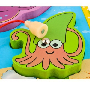 2in1 mágneses horgász játék és puzzle