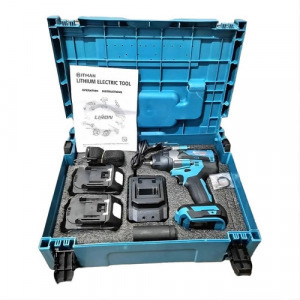 Hitman akkumulátoros ütvecsavarozó 2 db akkumulátorral 62V 1250NM HT/IWS-1250X Pro