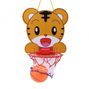Mókás mini kosárpalánk labdával tigris forma