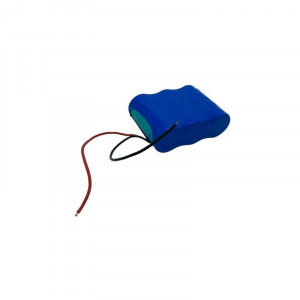 Három cellás akku napelemhez, 3x4000mAh, 3.2V, 10 x 8 x 3,5 cm, kék