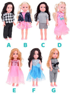 Elegáns 45 cm-es baba