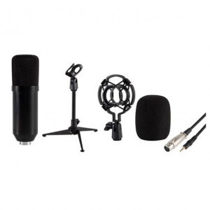 SAL Stúdió mikrofon szett, tripod, XLR-3,5 mm, M12