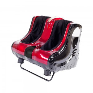 Láb- és vádlimasszírozó, piros színben