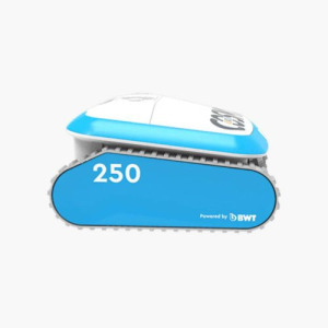 BWT medencetisztító robot Cosmy 250 szállító kocsival