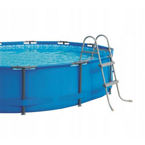Bestway Flowclear medence létra - 84 cm - szürke