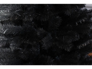 Fekete műfenyő - 150cm