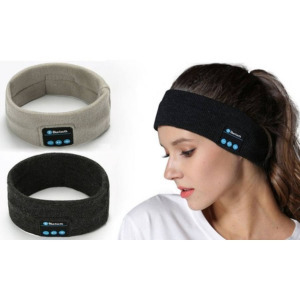 Midy Vezeték nélküli Bluetooth sport fejpánt szürke színben