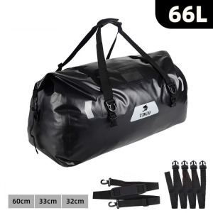 Motoros táska 65l fekete