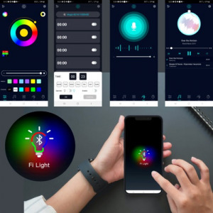 150W Okos LED reflektor - APP + BT + RGB + programozható IP66