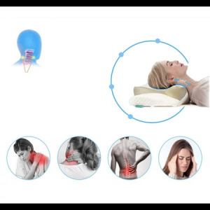 Ergonomikus pillangópárna oldalsó alváshoz