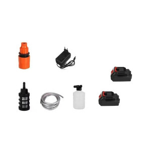 THO LUX vezeték nélküli magasnyomású mosó, 2 db akkumulátorral - M8050