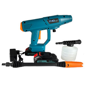 THO LUX vezeték nélküli magasnyomású mosó, 2 db akkumulátorral - M8050