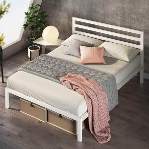 Bella fém ágykeret 160x200, fehér