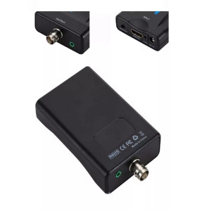 HDMI->BNC átalakító adapter, HDMI anya -> BNC anya, audio-video konverter