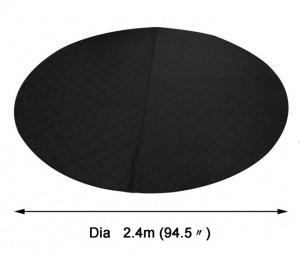 Aloha medence alátét, szőnyeg, 2,4m átmérő