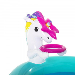 Bestway unikornis pancsoló szett 274 cm x 198 cm x 137 cm