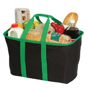 Összecsukható vászon bevásárlókosár / Búcsúzz el a reklámszatyroktól!