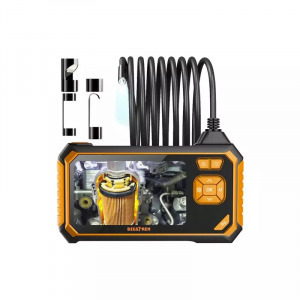 Endoszkóp kamera 4.3" LCD kijelzővel, LED világítással, vízálló, 5 m