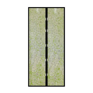Virág mintás szúnyogháló függöny ajtóra 100×210 cm