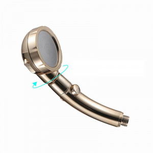 Zuhanyfej, zuhanyrózsa 3 üzemmóddal - arany színű