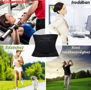 Fogyasztó öv, karcsúsító öv, alakformáló öv XL