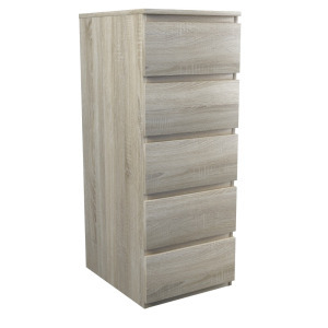 Odell W5 fiókos szekrény, 40x111x45 cm, sonoma