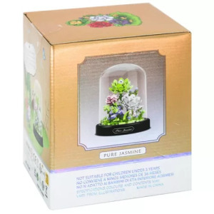 Balody Mini Blocks - Jázmin virágcsokor üvegbúrában (385 db-os készlet)