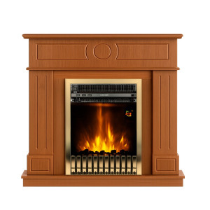 Elektromos kandalló Ambasador barna & Gala gold, 1000x1048x300 mm, 2000 W