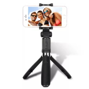 Bluetooth szelfibot tripod funkcióval, távirányítóval 18.5cm-71cm, fehér