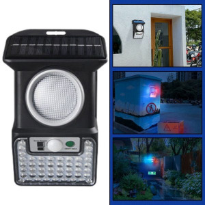 CL-S59 távirányítós kültéri napelemes riasztó rendszer (BBL)