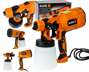 Black elektromos festékszóró pisztoly 600w, 800ml - 22452