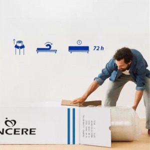 Sincere Vega Prémium zsákrugós memóriahabos matrac 90x200 cm