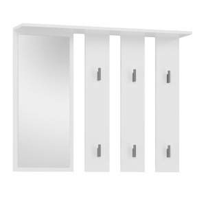 Drohmo Parma tükrös fogas, 100x81,5x15 cm, fehér