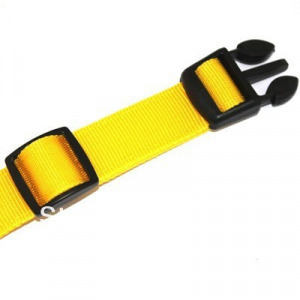 LED kutya nyakörv világító kutyanyakörv citrom sárga L