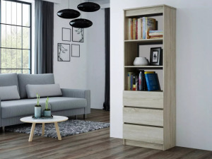 Odell RS-60 O polcos szekrény, 60x180x35 cm, sonoma