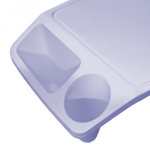 Multifunkciós laptoptartó / hobbiasztal rekeszekkel, telefontartóval