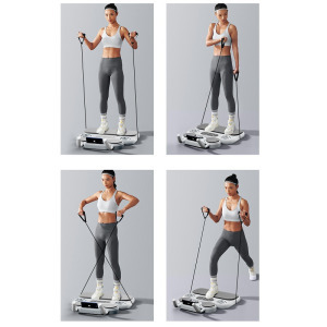 Robiflex Multifunkciós hasizomtréner gumiszalaggal és könyöktámasszal