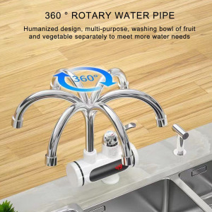 Elektromos vízmelegítő fali bekötésű csaptelep