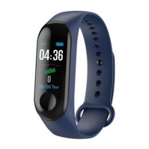 M3 Smart Fitness okoskarkötő pulzus és vérnyomásmérővel