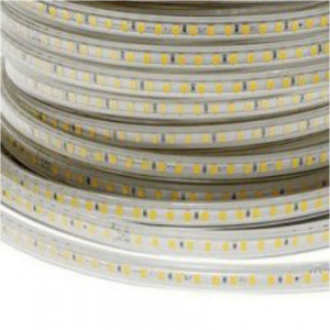 Kültéri napelemes LED fénykábel távirányítóval, 10 méter, hidegfehér, ke23-213A