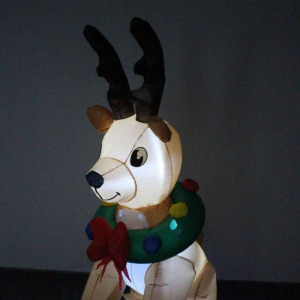 Felfújható rénszarvas LED világítással 240cm