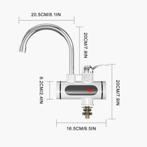 Elektromos vízmelegítő alsó bekötésű csaptelep