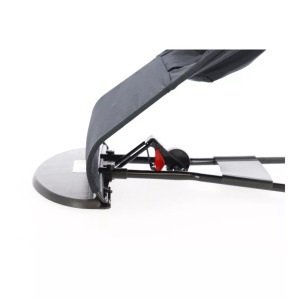 Bouncer, baba ringató, pihenőszék - fekete